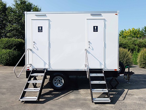 Go Time Rentals trailer on site